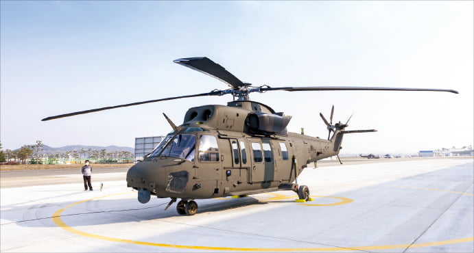 한국항공우주산업(KAI)이 제조한 국산 헬기 수리온.  KAI 제공
 