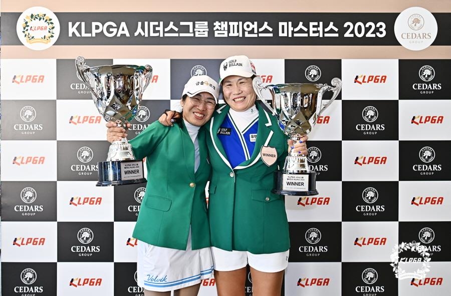 이광순·신미연, KLPGA 시더스그룹 챔피언스 마스터스 우승