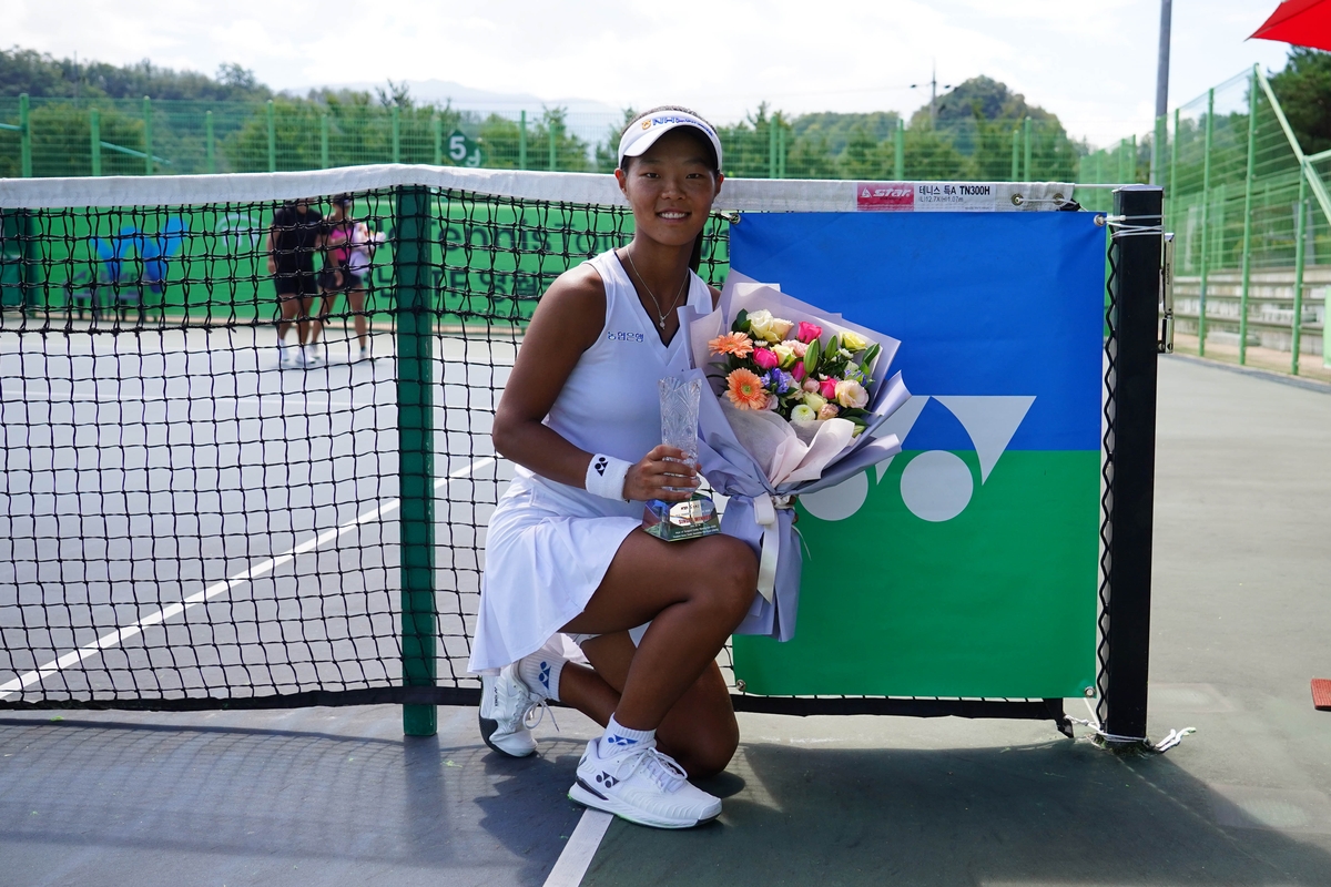 백다연, ITF 영월국제여자테니스 1차 대회 우승