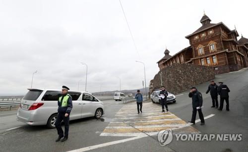 김정은, 4년전 블라디보스토크 찾았을 때는…'도시 전체가 비상'