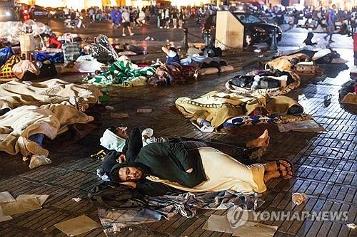 모로코 강진에 무너진 '천년고도'…마라케시 랜드마크도 훼손