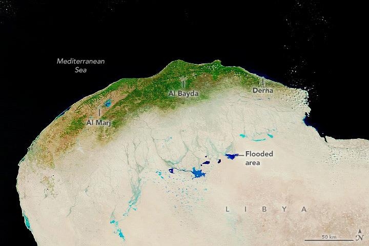 기후변화 탓 대홍수 시대 왔다…"리비아 재앙이 단적인 사례"