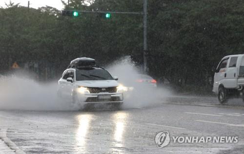 경남 양산에 호우경보…창원 등 13곳 호우주의보 유지