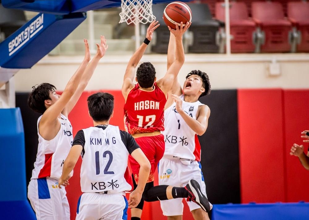 한국, 16세 이하 아시아남자농구 선수권서 바레인 제압