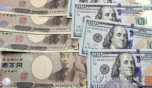 일본은행 금융완화 유지 뒤 엔화 가치 연중 최저 행진