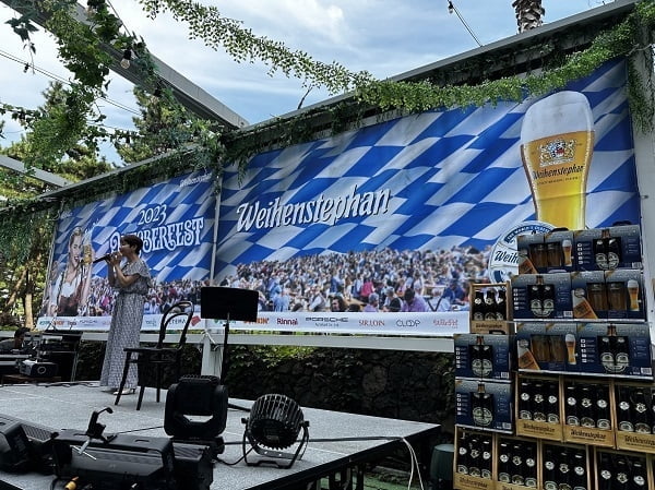 여름의 끝자락 박혜경과 함께한 맥주축제 2023 바이엔슈테판 옥토버페스트 성료