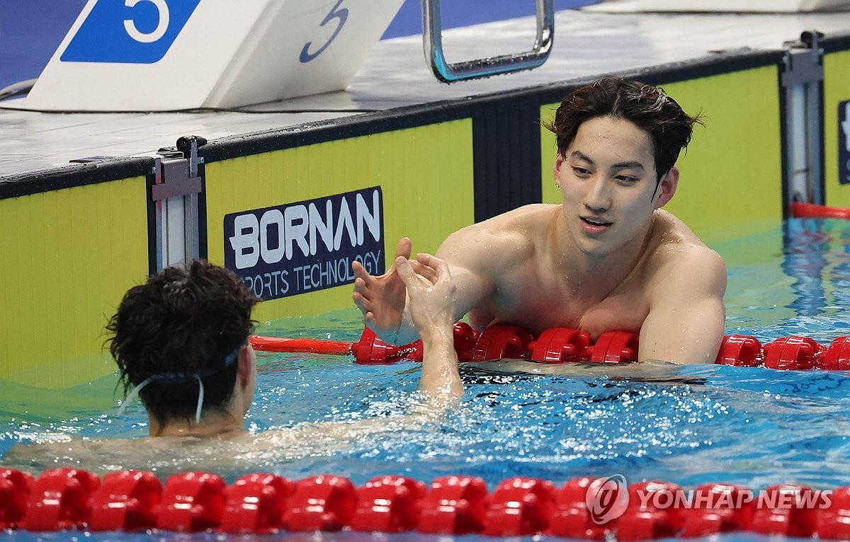최동열, 남자 평영 100ｍ 3위…한국 61년 만에 메달