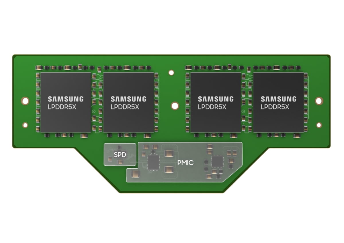 삼성전자, 업계 최초 LPDDR 패키지 모듈 'LPCAMM' 개발