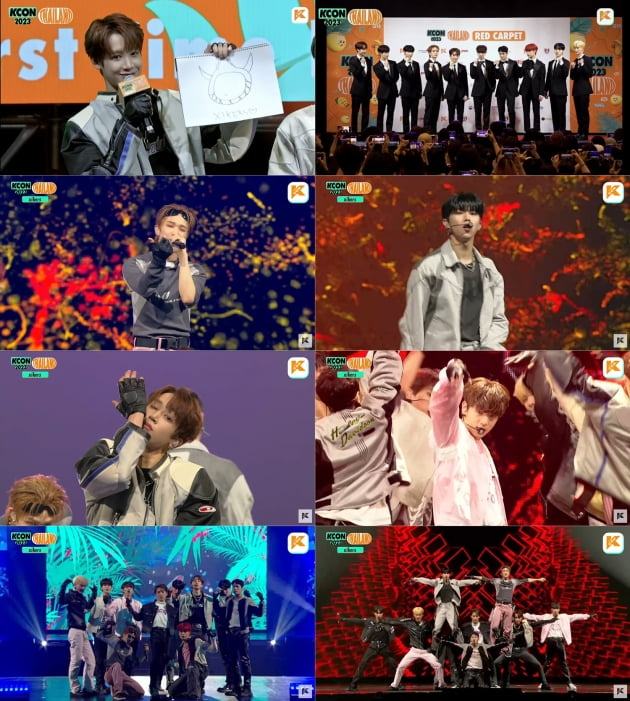 KQ Entertainment's rookie 'xikers' appears on Thai entertainment show