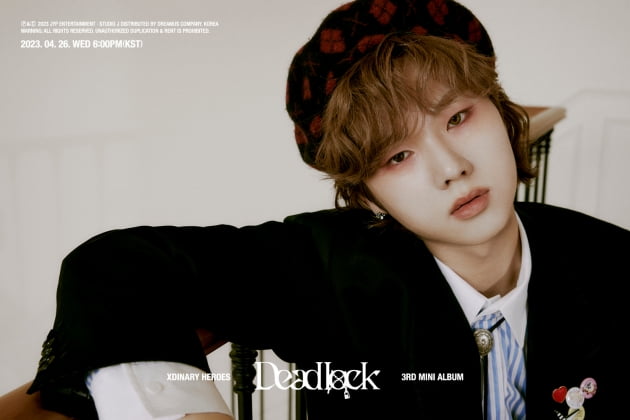 JYP boy band Exdinary Heroes Jeongsu, personal teaser released