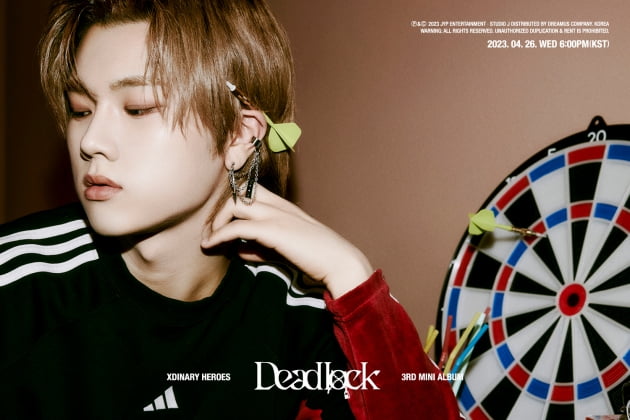 JYP boy band Exdinary Heroes Jeongsu, personal teaser released
