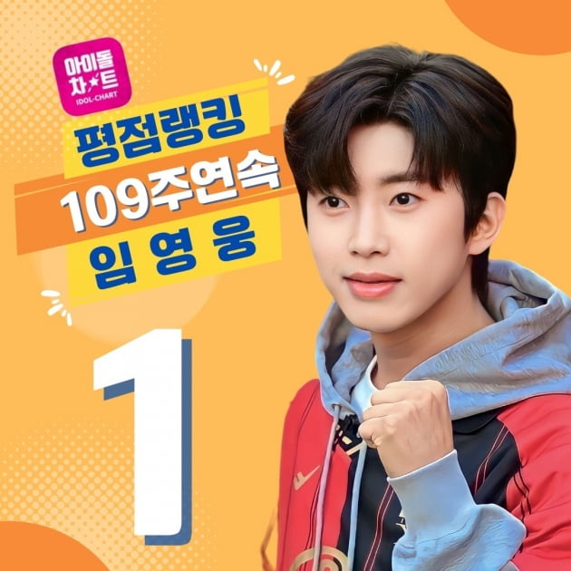 Lim Young-woong, No. 1 on Idol Chart Rating Rankings for 109 consecutive weeks