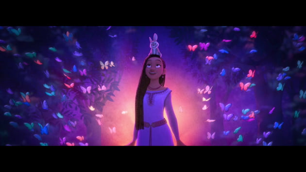 Winter release ‘Wish’ side “Musical animation that captures 100 years of Disney storytelling”