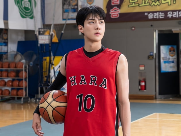 EXO Sehun plays the role of a basketball genius