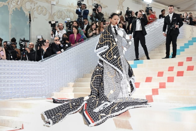 Choi So-ra, in the spotlight at the Met Gala