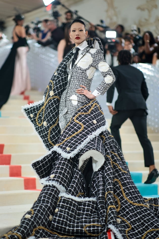 Choi So-ra, in the spotlight at the Met Gala