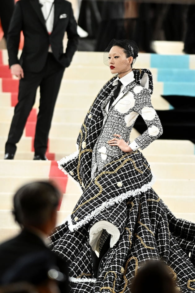 Choi So-ra, in the spotlight at the Met Gala