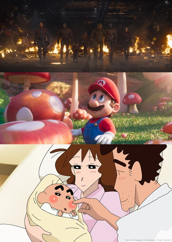 Children's Day theater big match D-DAY 'Guardians of the Galaxy 3' 'Crayon Crayon' 'Super Mario'