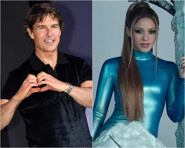 Tom Cruise is in love with Shakira, a single mother 14 years his junior.