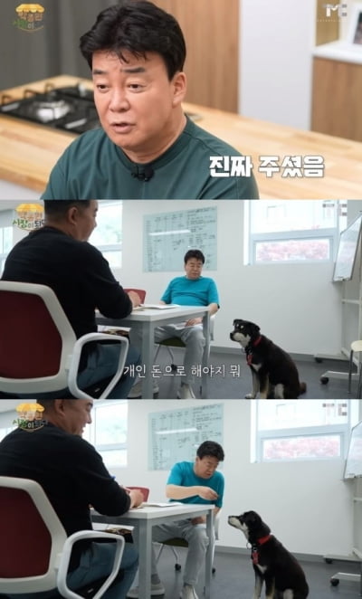 [종합] 백종원, 폐건물에 3년간 묶인 방치견 입양