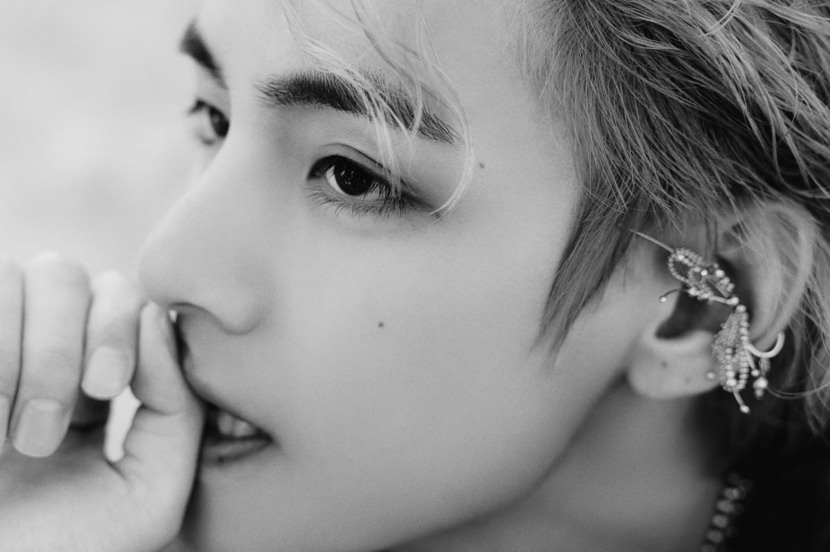 BTS V, who is about to make his solo debut, released his 4th concept photo