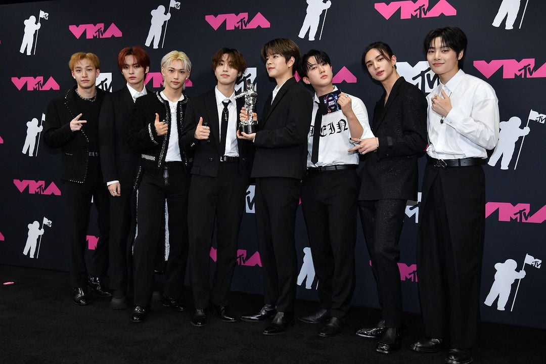 [종합] BTS 정국·블랙핑크·TXT·스키즈, 화려하게 써내린 'K팝 새 역사' ('2023 MTV VMAs')