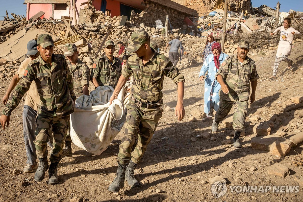 모로코 강진 사망자 2천명 넘어…1천400여명 중태