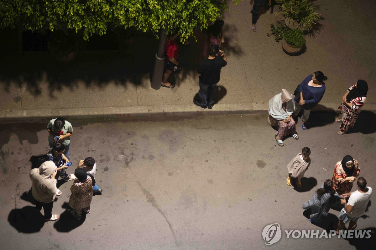 모로코서 규모6.8 지진…"건물 파괴, 주민들 거리로 쏟아져나와"(종합)