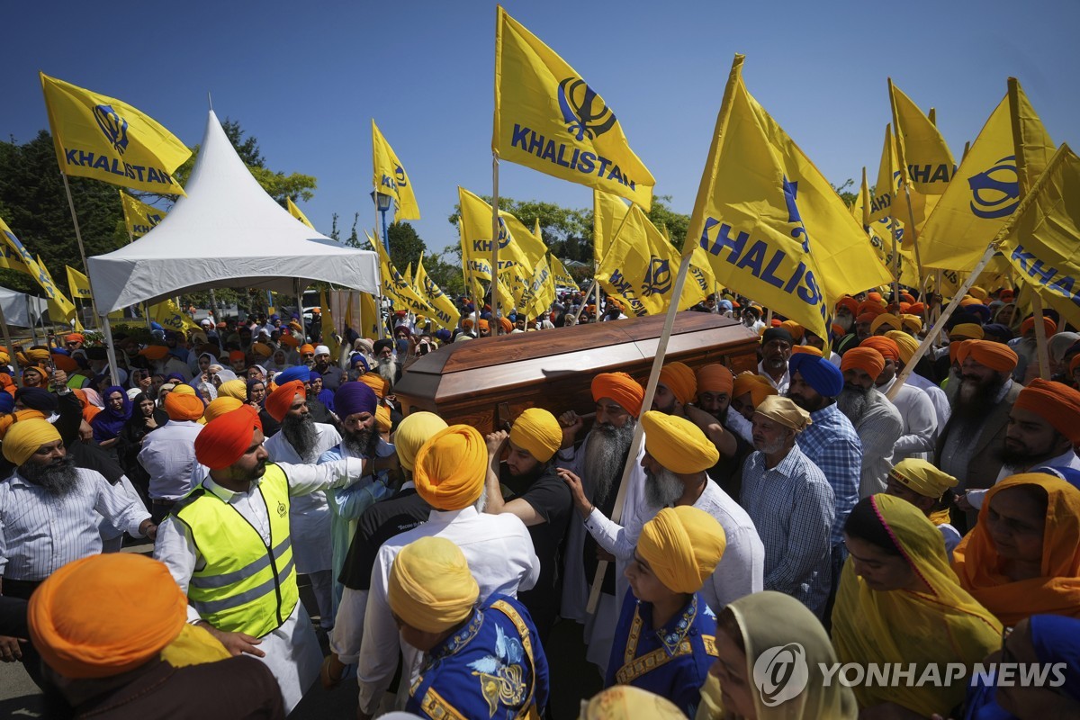 "印요원, 캐나다 시민 살해"vs"터무니 없다"…印-캐나다 '충돌'(종합)