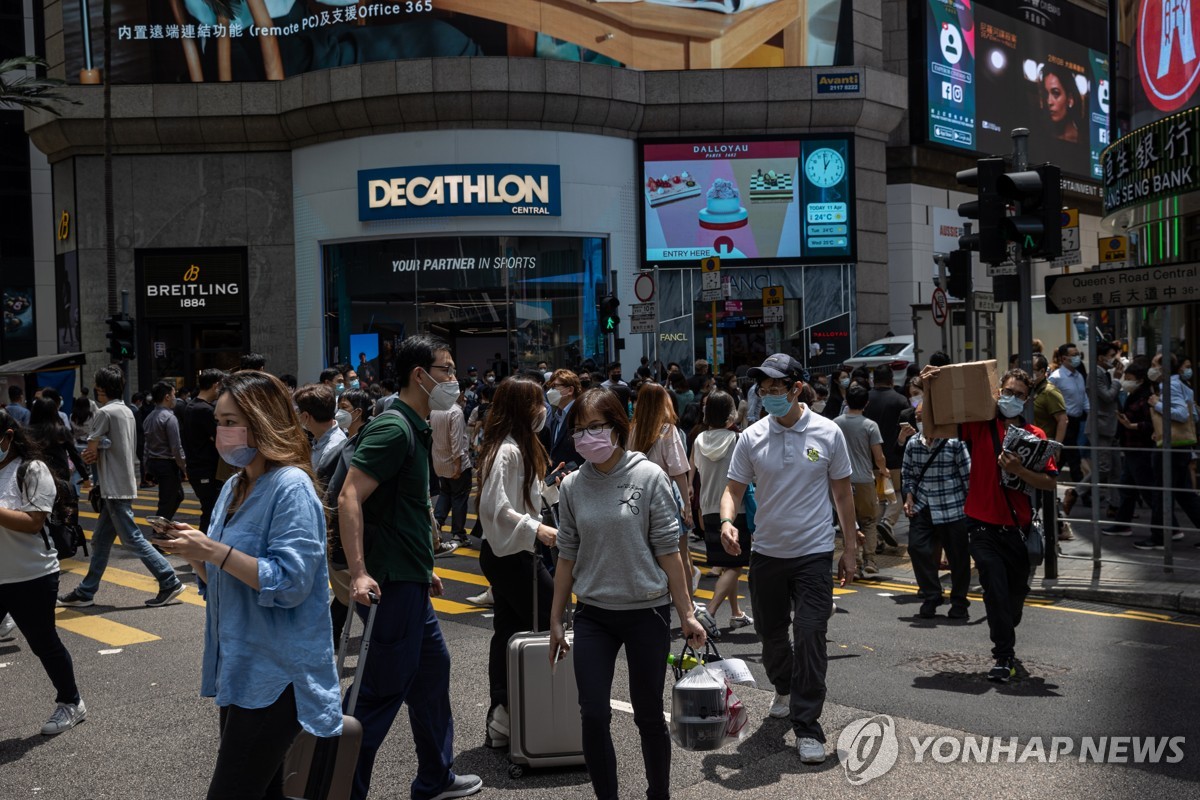 '헥시트' 홍콩에 중국 본토인들 몰려와…美英 인력은 줄어