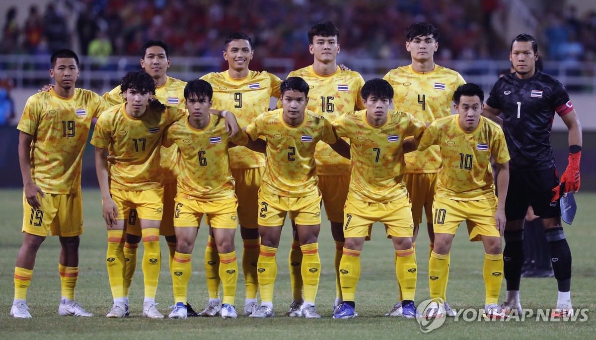 [아시안게임] 황선홍호 속한 축구 E조 1차전서 태국, 바레인과 1-1 비겨