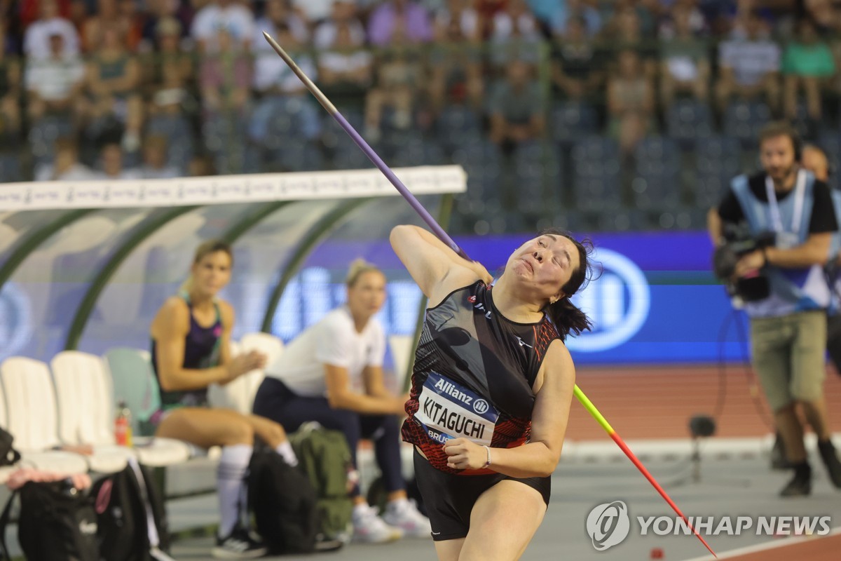 여자 창던지기 기타구치, 일본 최초 다이아몬드리그 파이널 우승