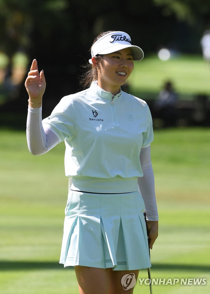 신인 장효준, LPGA 포틀랜드 클래식 3R 공동 2위…버디 11개