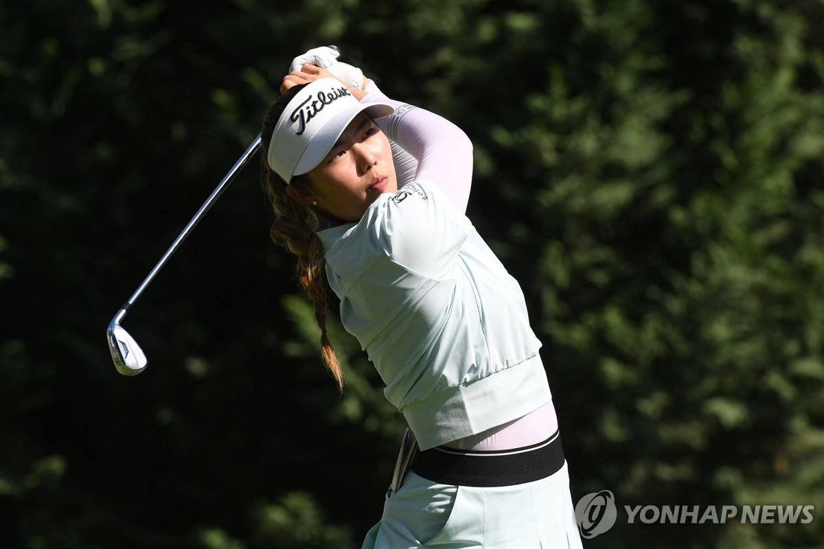 신인 장효준, LPGA 포틀랜드 클래식 3R 공동 2위…버디 11개