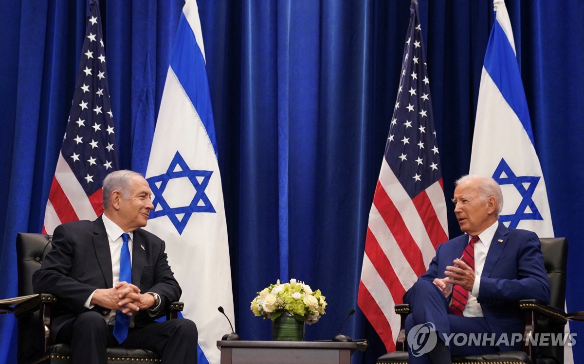 바이든 만난 네타냐후 "이스라엘-사우디 역사적 평화 구축 가능"