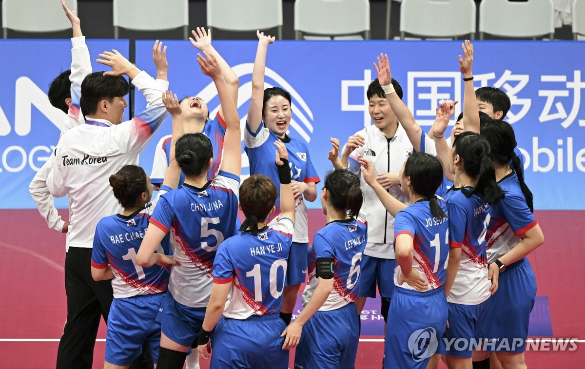 [아시안게임] 한국 세팍타크로, 여자 레구 단체전서 2회 연속 은메달