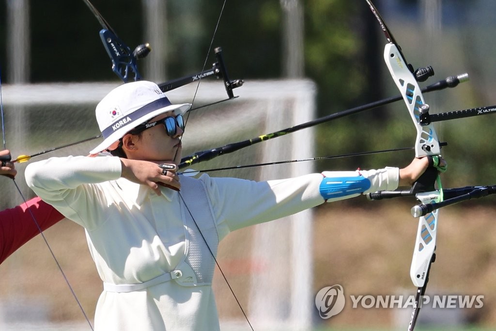 항저우 가는 양궁 안산 "3관왕이요? 예선부터 통과해야죠!"