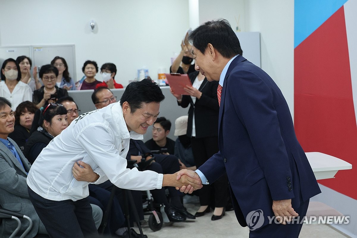 與, 강서구청장 공천 결정에 "충분히 해볼 만"…일각 "명분없어"