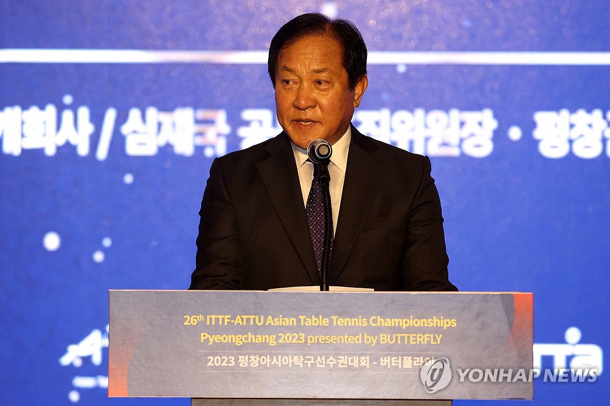 막 오른 2023 평창 아시아탁구선수권대회…10일까지 열전