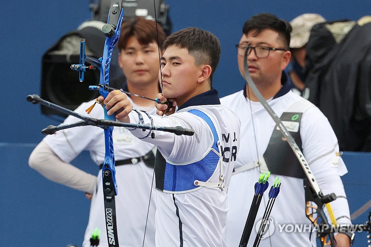 [아시안게임] '세계 최강' 한국 양궁, 금메달 10개 싹쓸이 '정조준'