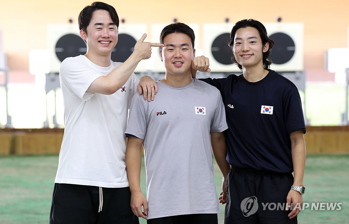 속사권총 단체전 김서준·이건혁 "방해공작엔 이미 내성 생겼다"