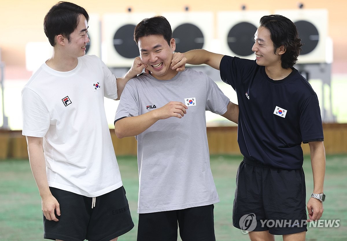 속사권총 단체전 김서준·이건혁 "방해공작엔 이미 내성 생겼다"