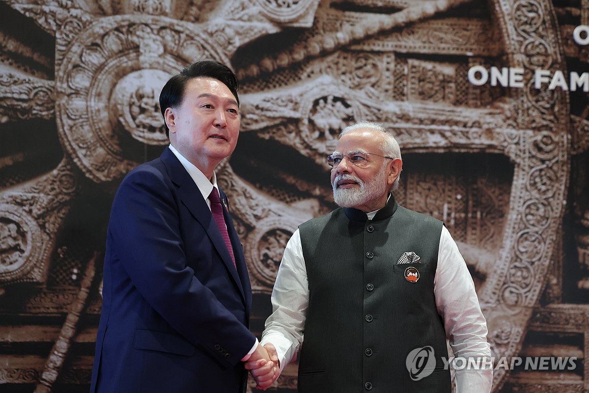 尹대통령, G20서 '미래 규범' 연설…인도 등 각국과 양자회담