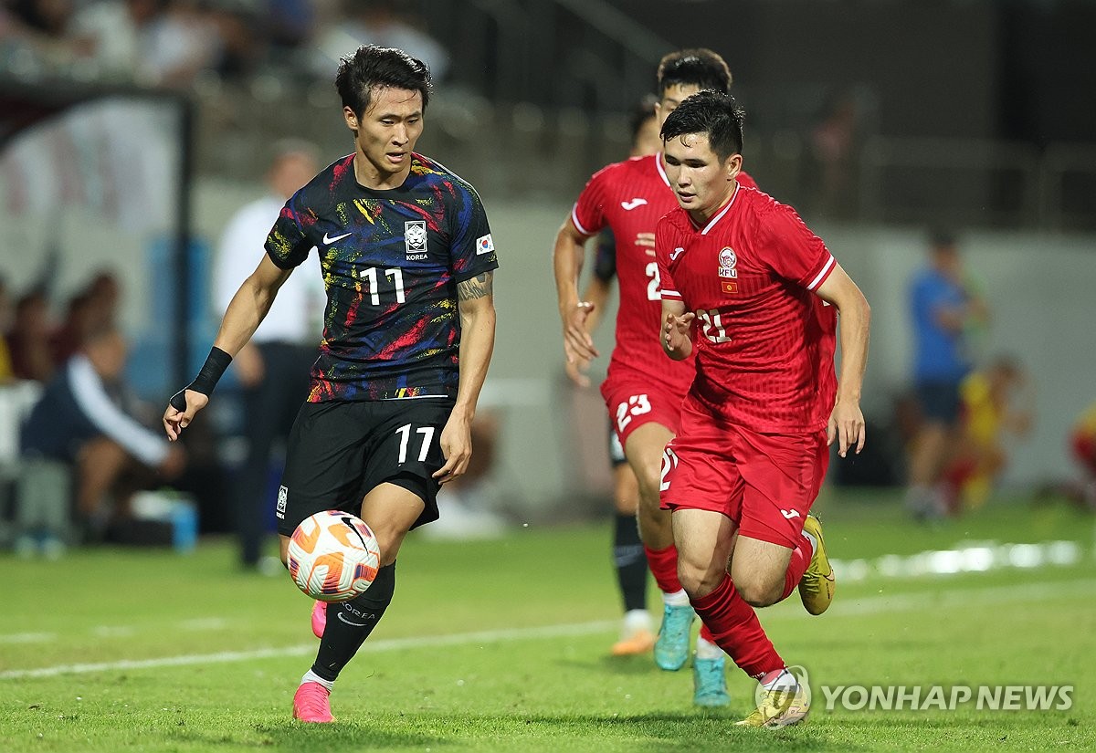 황선홍호, AFC U-23 아시안컵 예선서 키르기스스탄에 1-0 신승