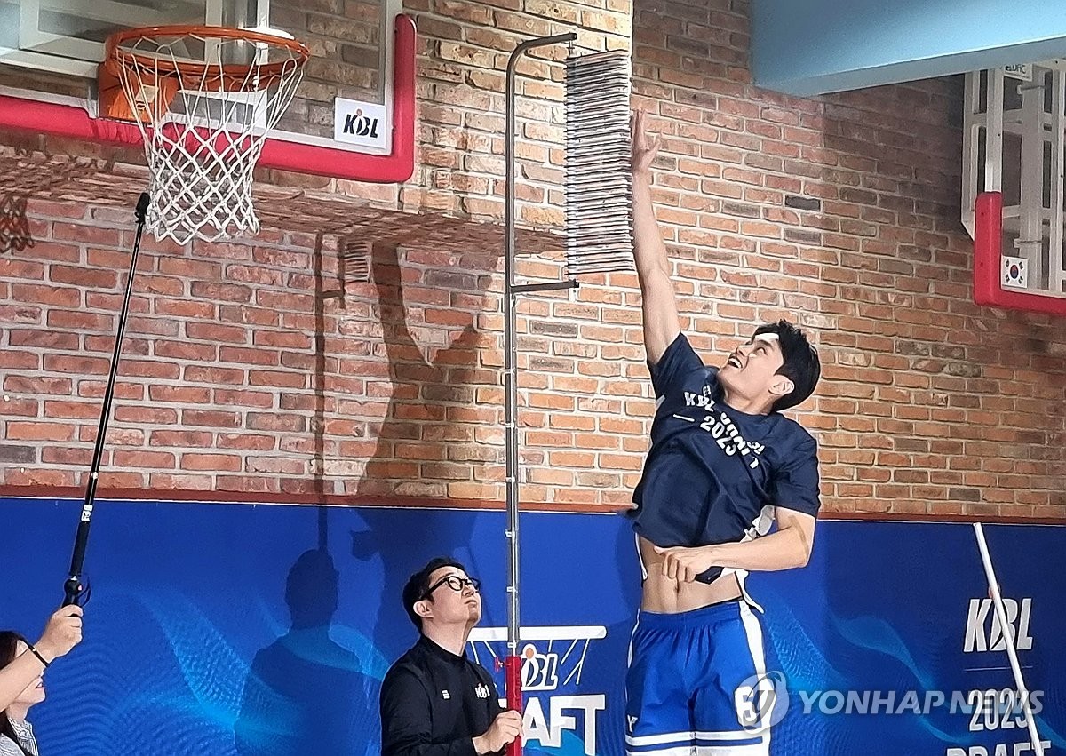 KBL 드래프트 최장신 199.4㎝ 신주영…가장 빠른 선수는 민기남