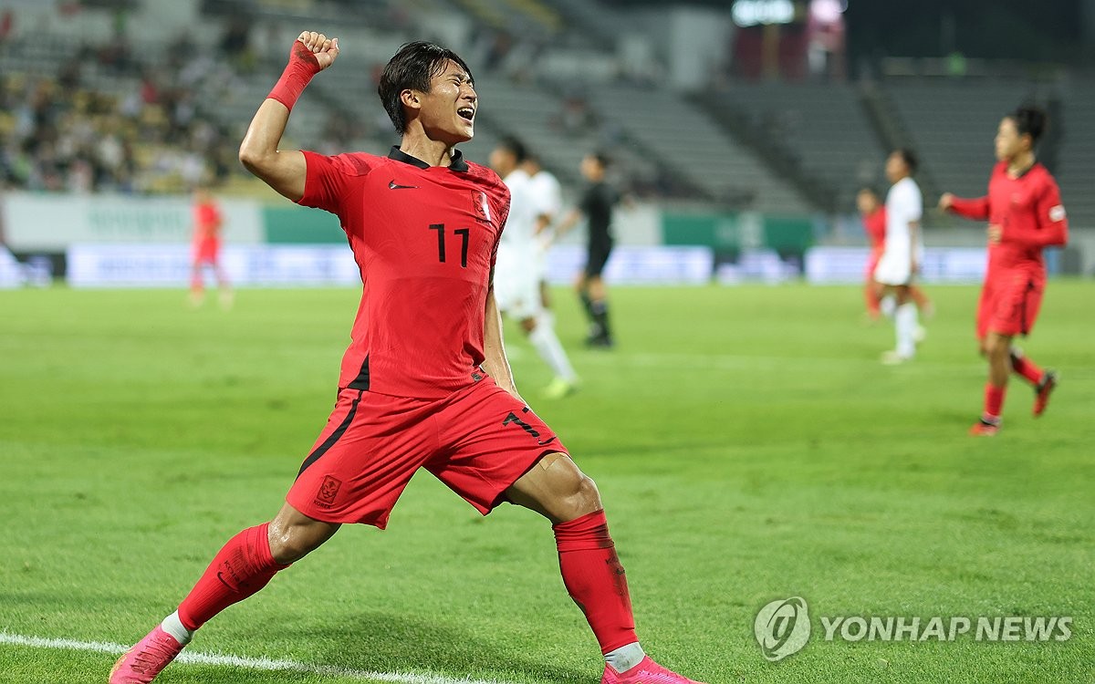 '백상훈 결승골' 황선홍호, 2024 AFC U-23 아시안컵 본선 진출