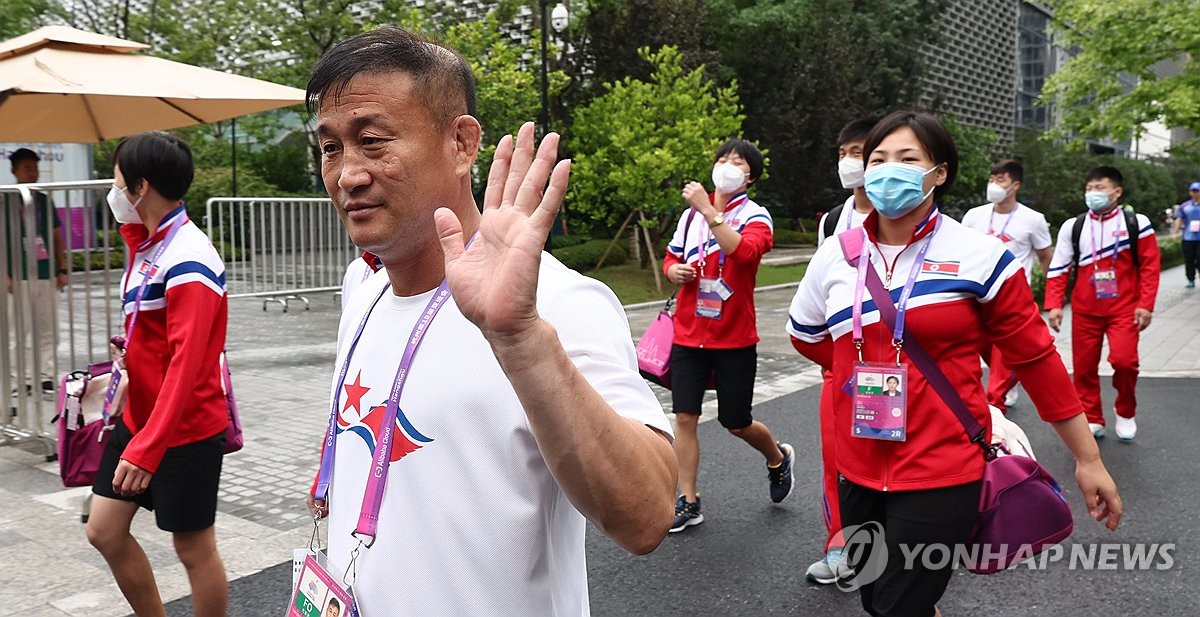 [아시안게임] 5년 만에 국제대회 복귀한 북한, 22일 공식 입촌식