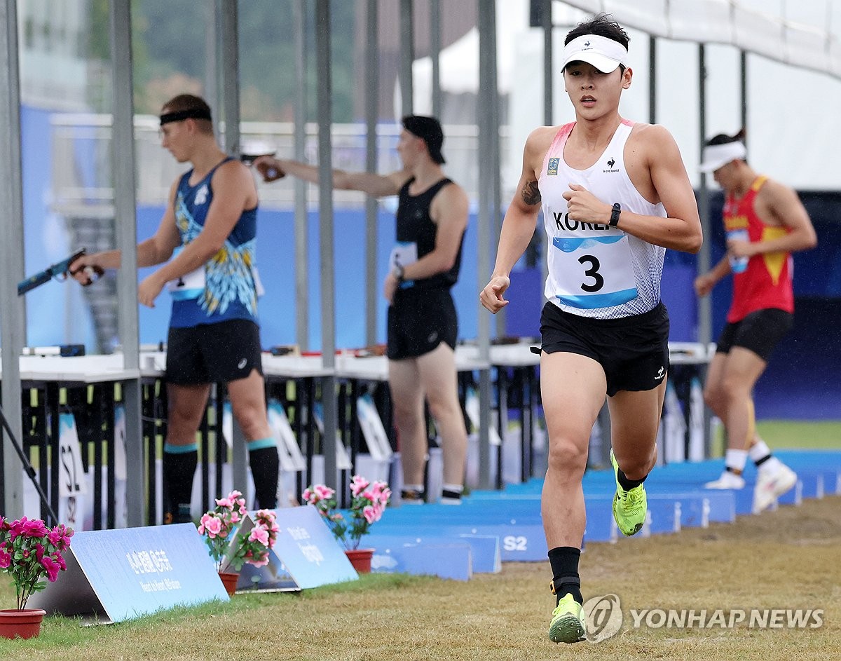 [아시안게임] 전웅태·이지훈 등 남자 근대5종 전원 무난히 결승행