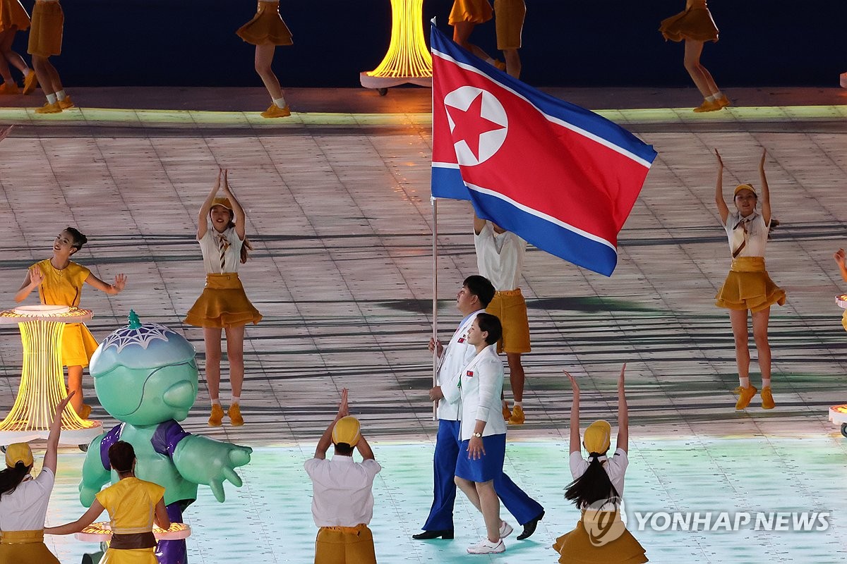 [아시안게임] 북한, 방철미에 높은 기대…응원단에 취재진도 출동