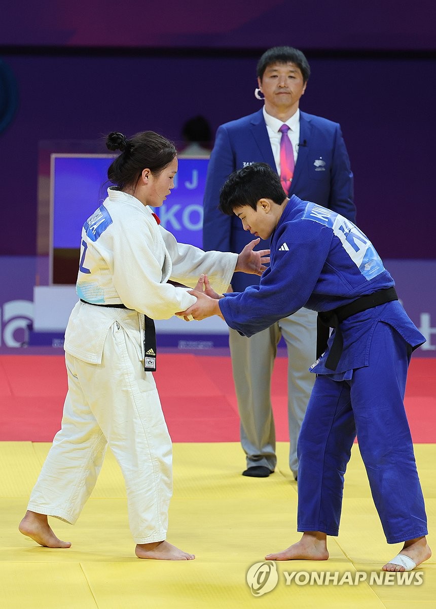 [고침] 스포츠([아시안게임] 유도 김지정, 여자 63㎏급 동…)